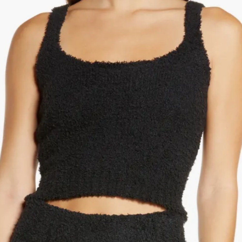 NWOT‎ Skims Woman’s Cozy Knit Tank Black Large/XL